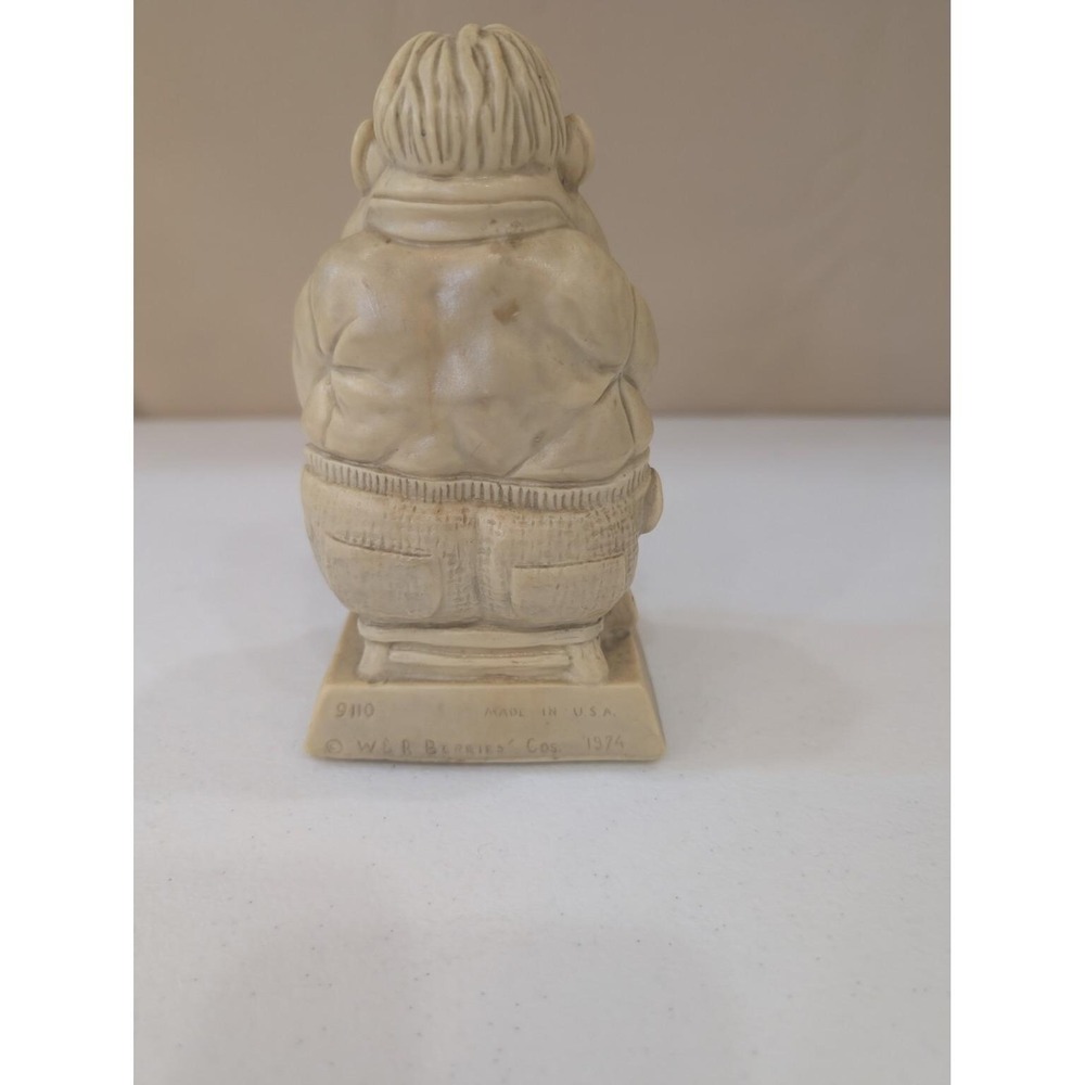 Vintage Russ Berrie 1974 "World's Best Weight Watcher" Figurine #9110 USA Resin - Picture 2 of 6